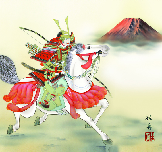 若武者 長江桂舟 拡大