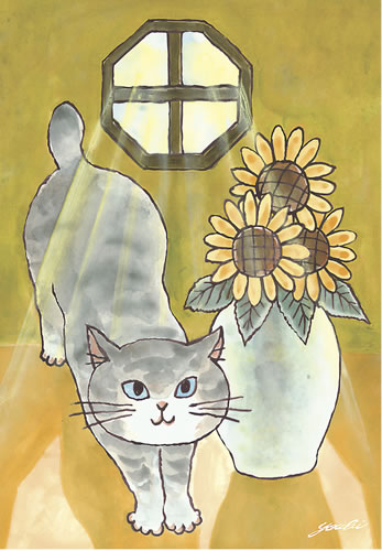 日なたねこ拡大